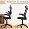 Costway Ergonomic Mesh Office Chair Executive Chair with Adjustable Height Black